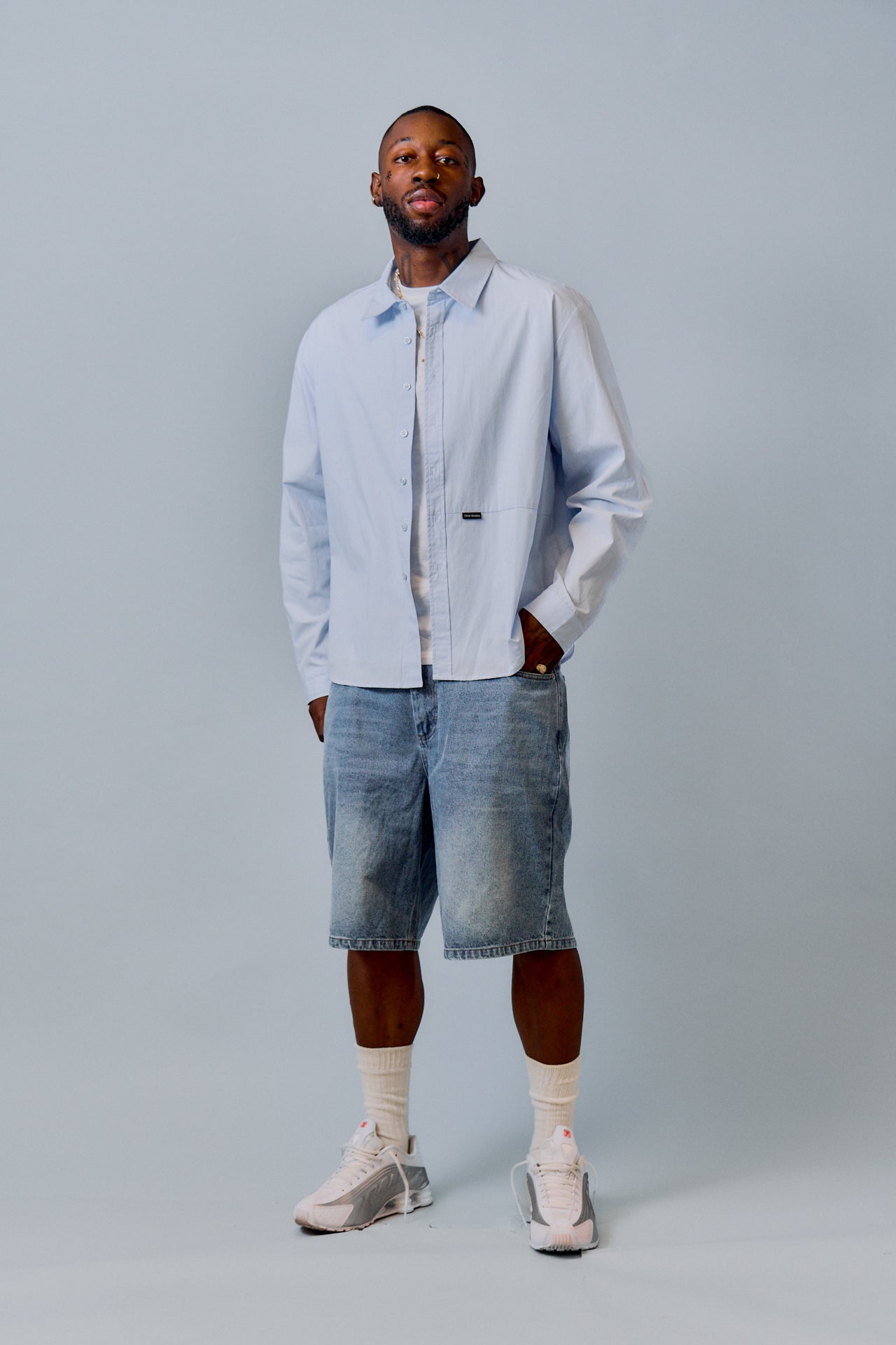 Light Blue Logo Shirt