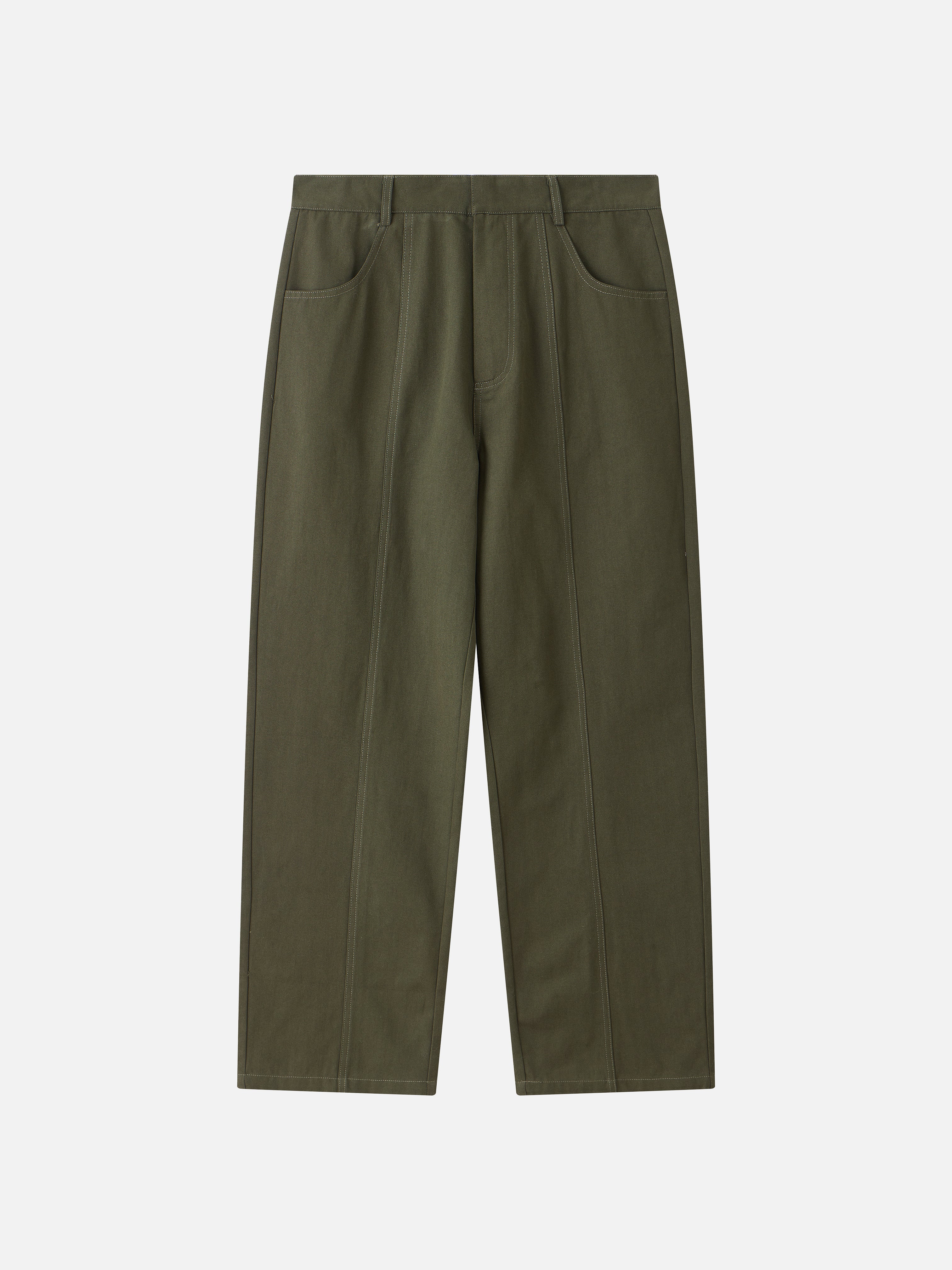 Canvas Baggy Pants