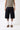 Raw Selvedge Denim Shorts With Stitching