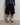 Raw Selvedge Denim Shorts With Stitching