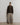 Raw Denim Zip Jakke 'Brown'